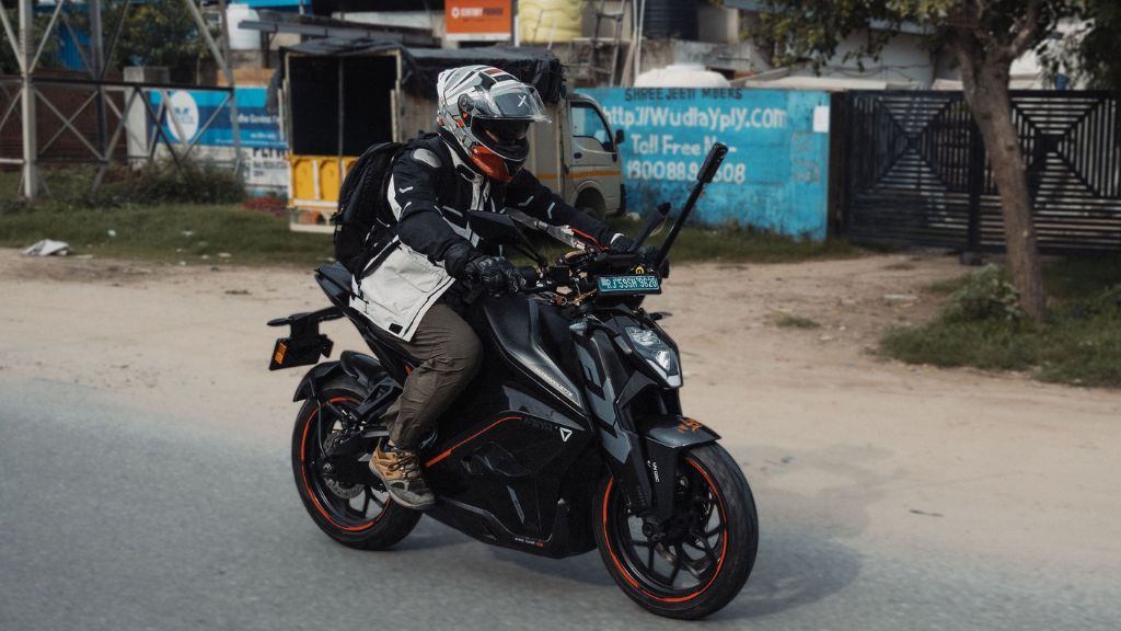 Ultraviolette X47 Venom 212km range electric motorcycle India